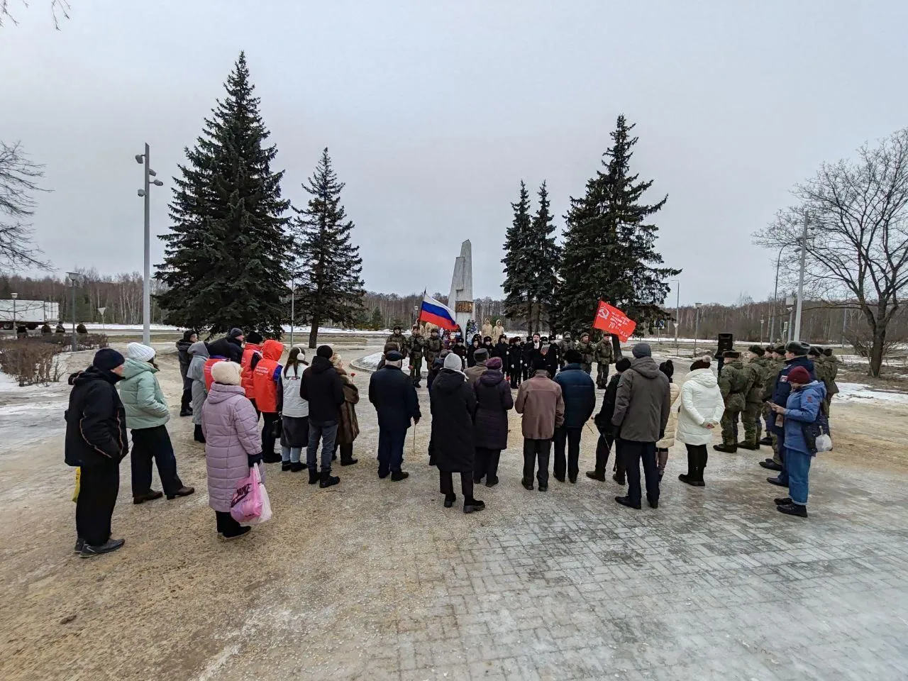 Митинг в Черноголовке.&nbsp;Фото: пресс-служба администрации г. о. Черноголовка