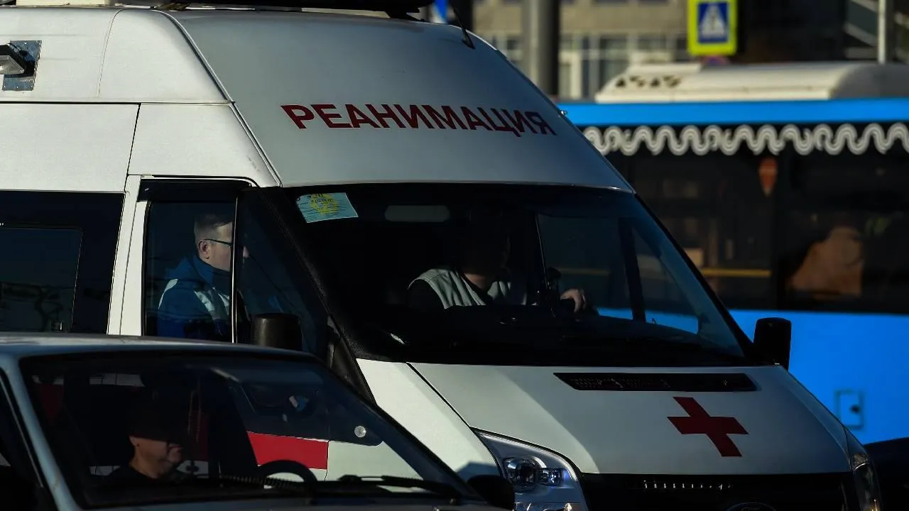 Кузбассовец подстригал деревья, когда на поляну из окна выпал трехлетний малыш
