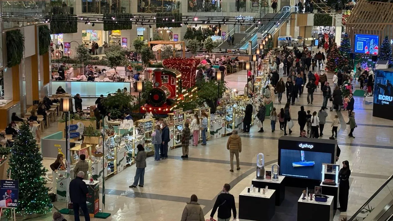 В Химках прошла новогодняя ярмарка брендов Подмосковья