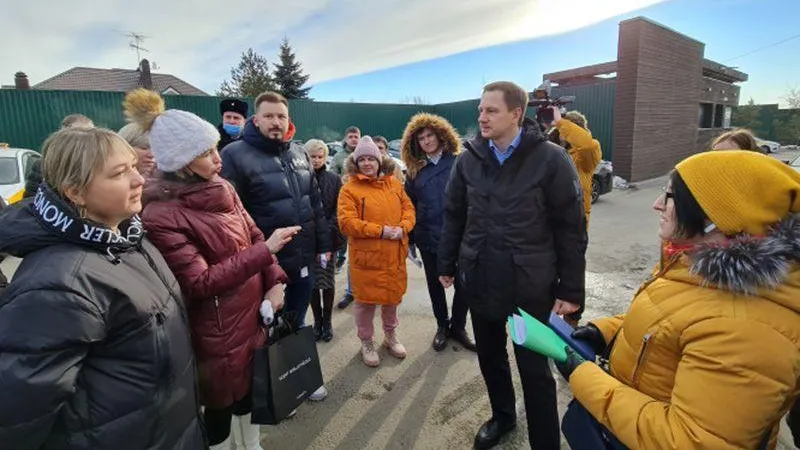 Глава Красногорска обсудил вопросы благоустройства с жителями ЖК «Ильинские луга»