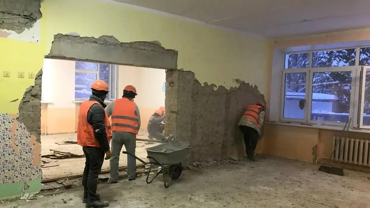 В Балашихе стартовали отделочные работы в рамках капремонта детского сада при гимназии