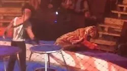 В Челябинской области тигр упал в обморок во время циркового представления