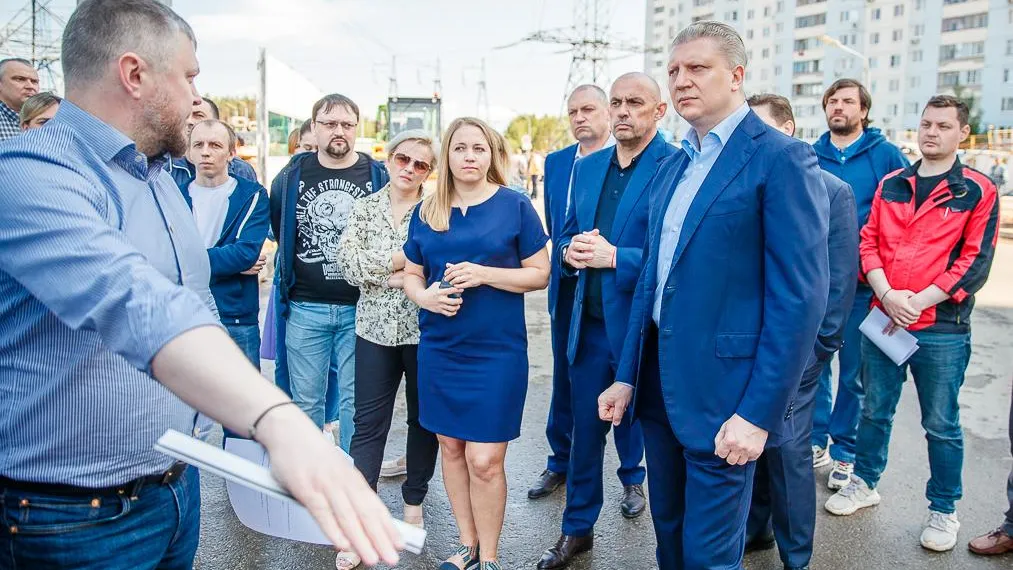 Глава Одинцовского городского округа проконтролировал ход реконструкции улиц