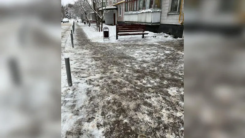 За чистый двор в любую погоду поблагодарили женщину-дворника в Черноголовке