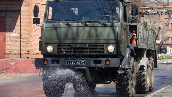 Российские военные в борьбе с коронавирусом задействуют новый комплекс