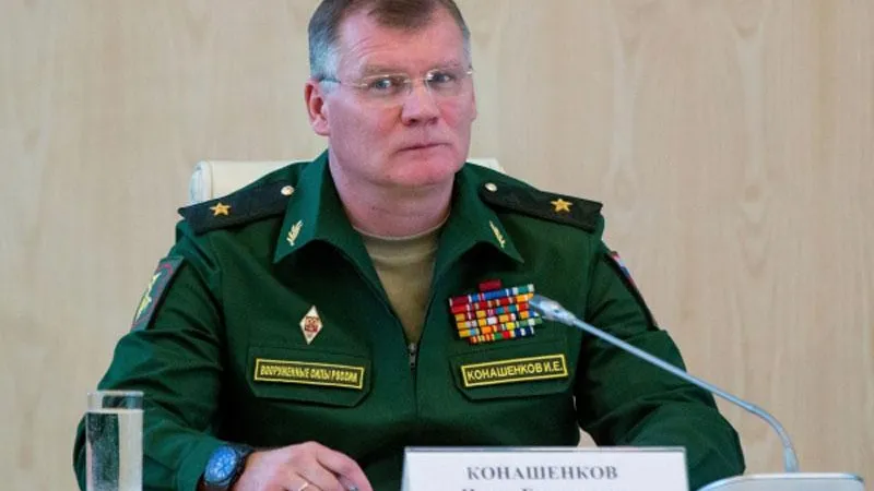 В Минобороны РФ опровергли информацию о нанесении авиаударов по городу Идлиб