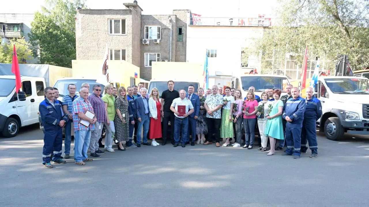 В подмосковном Красногорске серьезно обновили автопарк теплосети