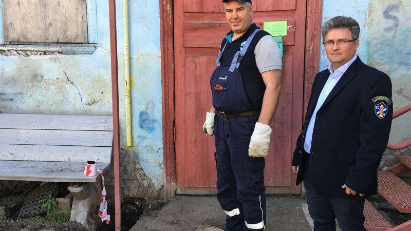 Госжилинспекция помогла устранить протечку на газопроводе в Коломне