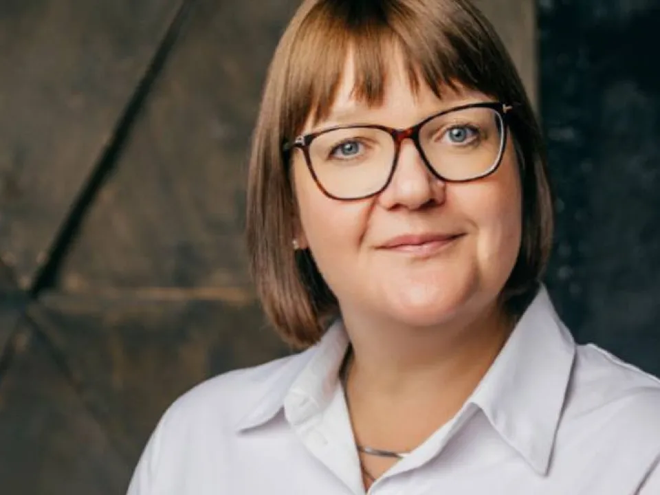 Учитель Видновского художественно-технического лицея Евгения Рыбалкина. Фото администрация Ленинского г. о.