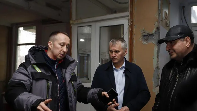 Ход капремонта двух школ проверили в подмосковном Фрязино