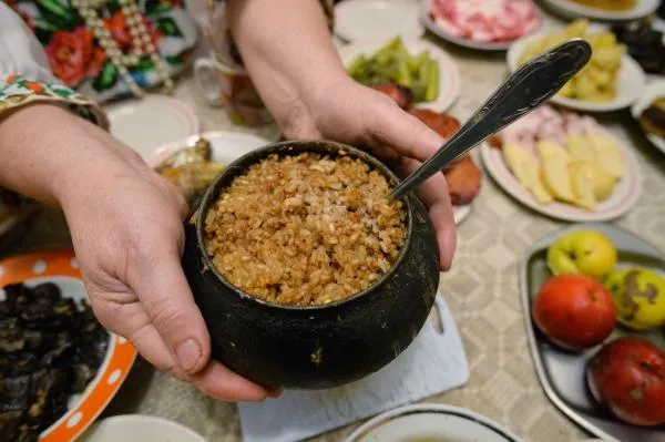 Кутья из перловой крупы