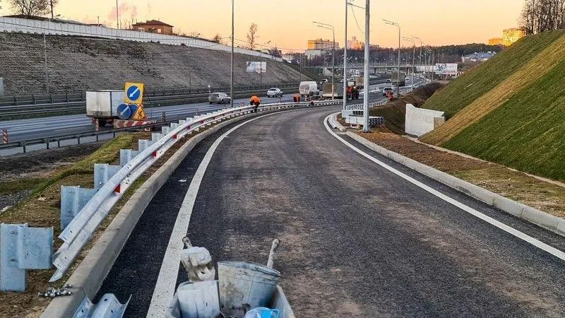 Дорога-выезд из Видного на М-4 «Дон» почти достроена