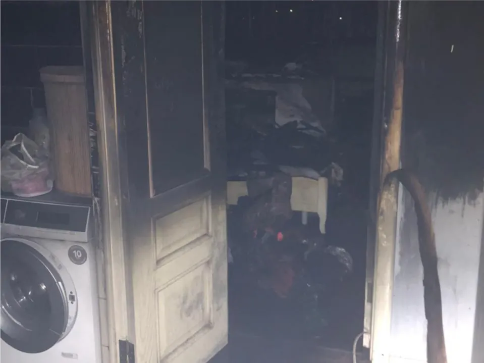 Фото с места происшествия: Подольский пожарно-спасательный гарнизон 24&nbsp;