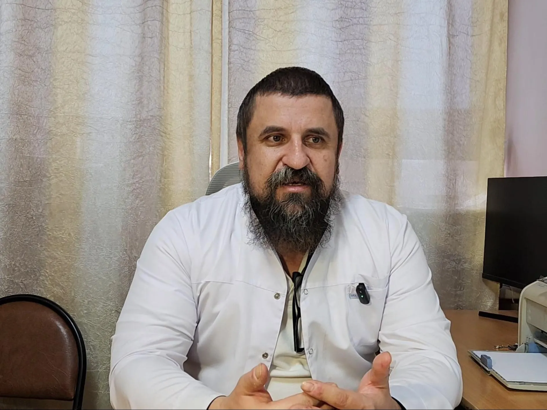 Денис Мазуренко, врач-уролог, кандидат медицинских наук. Фото: МедиаБанк Подмосковья/Ирина Моисеева