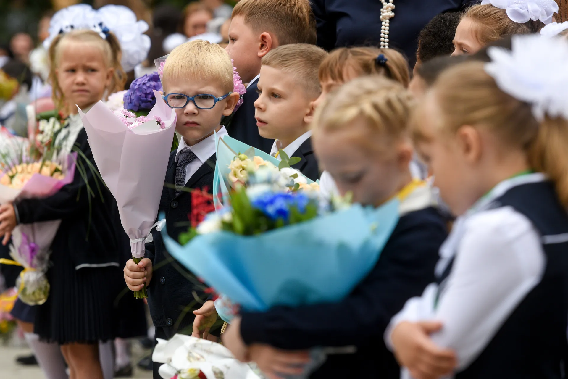 День знаний в общеобразовательной школе № 8 в городском округе Балашиха