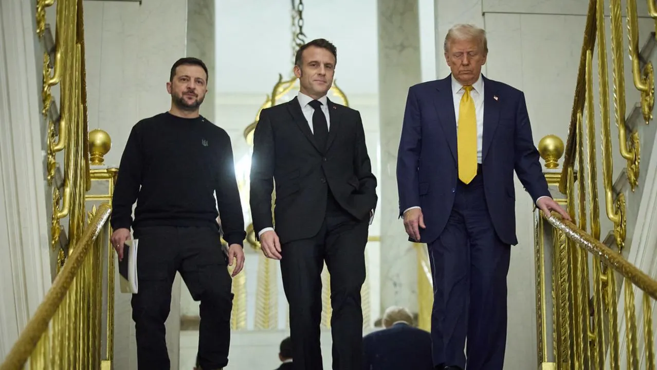 Зеленский провел встречу с Макроном вместо вторых переговоров с Трампом
