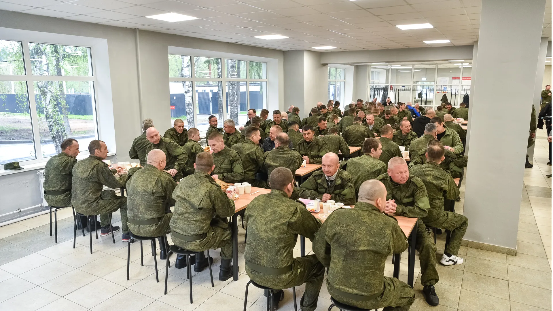 Центр подготовки контрактников г.о. Балашиха. Фото: МедиаСток