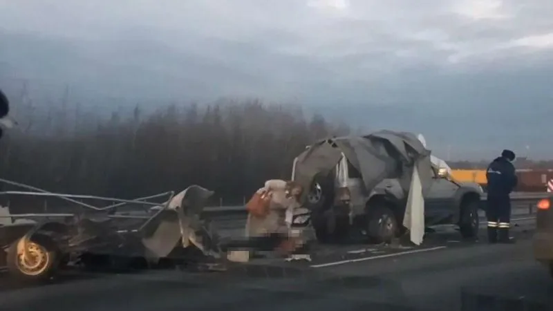 В массовой аварии на трассе М4 погиб человек