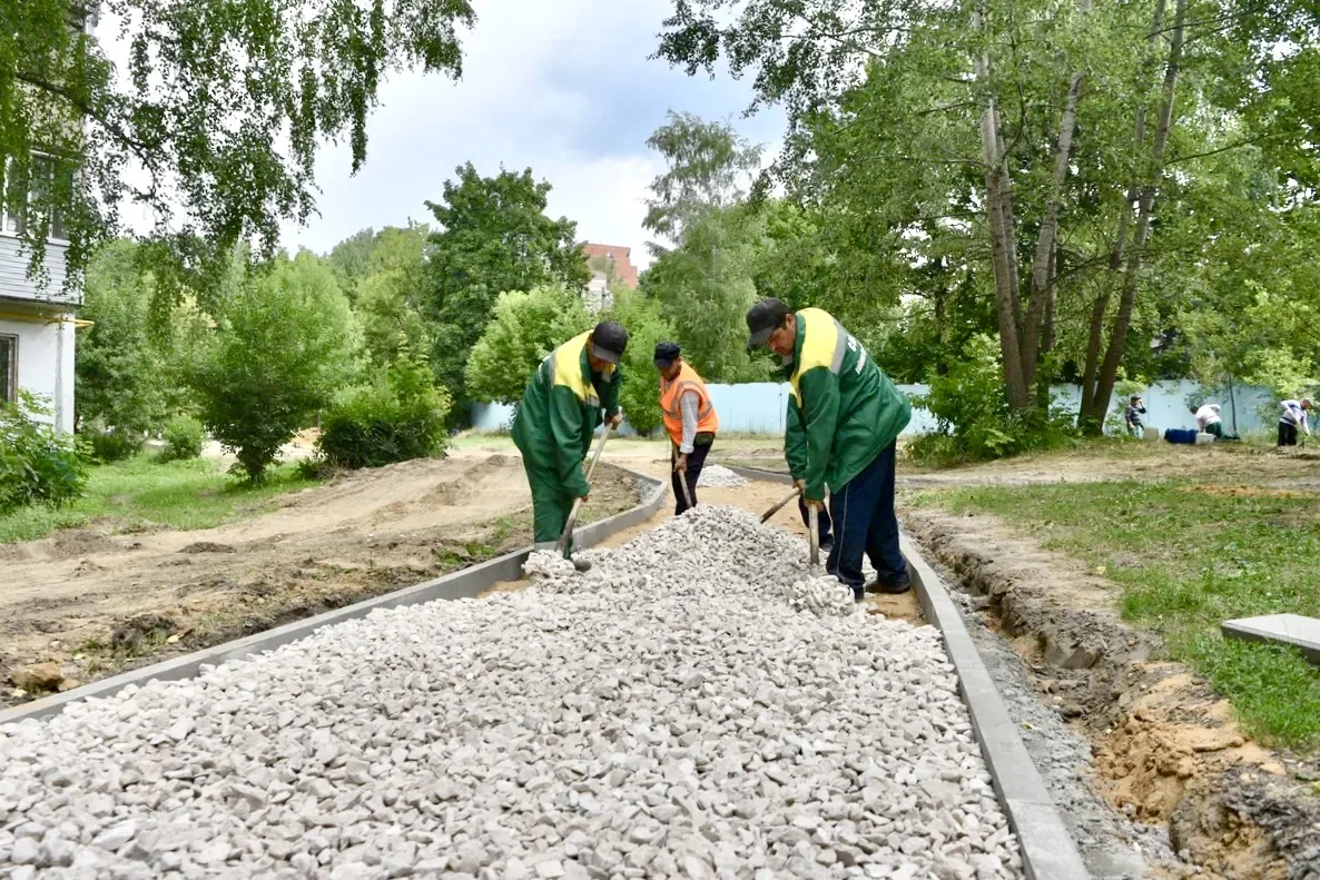 Благоустройство «народных троп» в Подмосковье в 2022 году