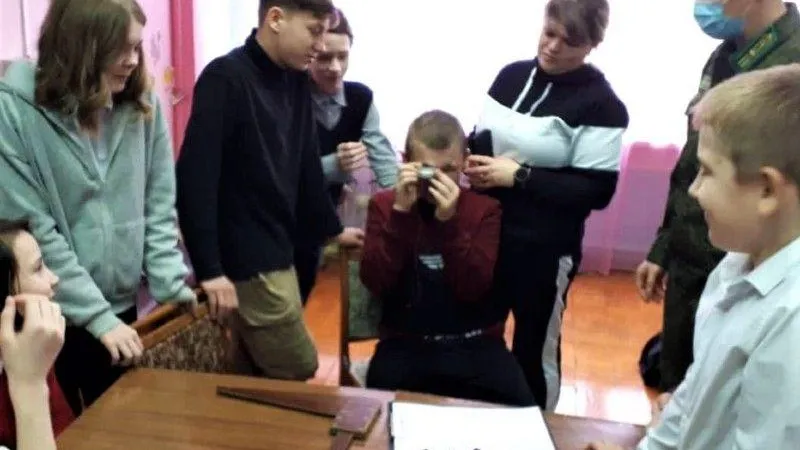 Очередной урок прошел в школьном лесничестве «Дубрава» в Талдоме