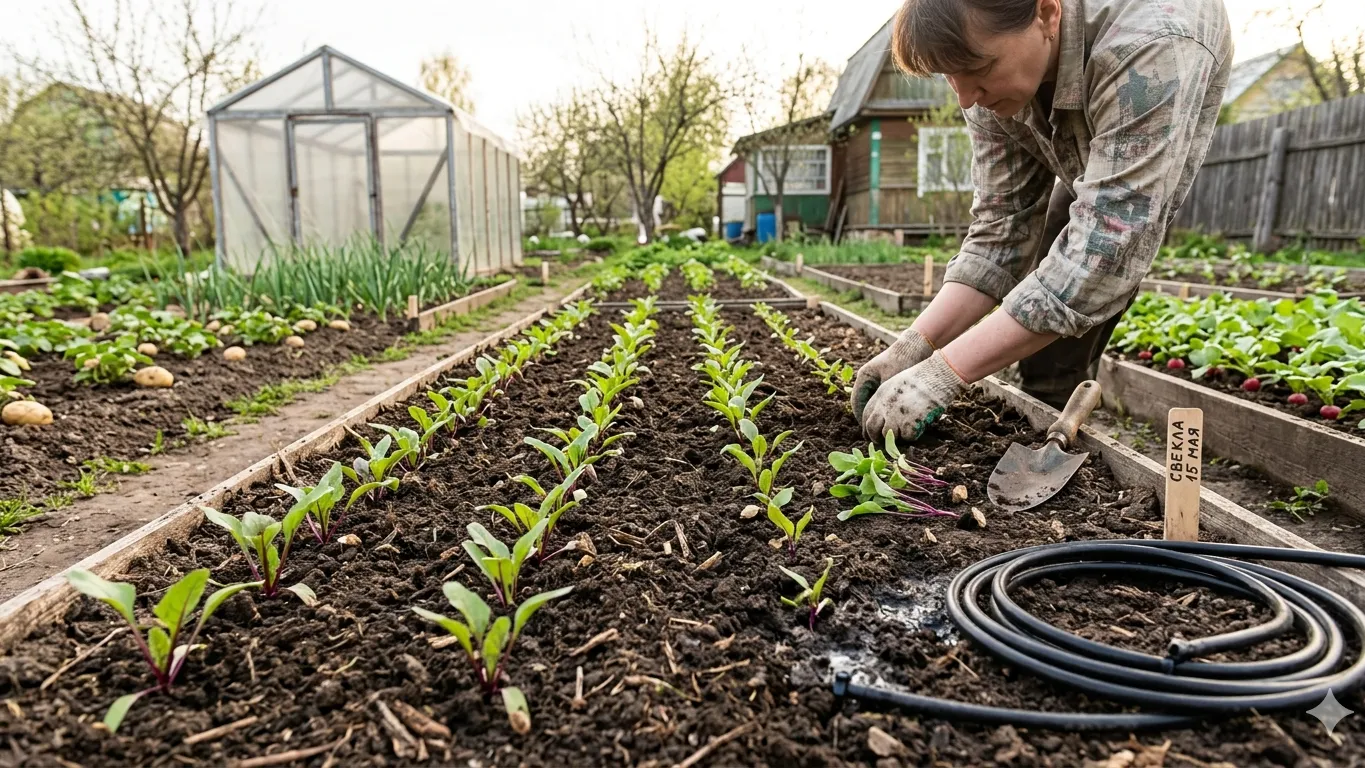 Когда сеять морковь и свеклу в Подмосковье в 2026 году: садовод назвал идеальное окно с 1 по 15 мая