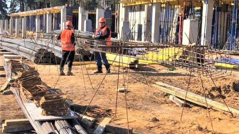 Стадион в Серпухове готов почти на 30%