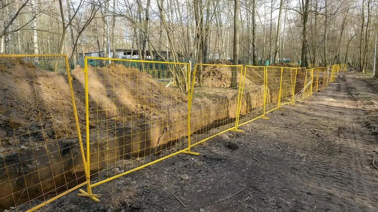 В Подольске стартовали работы по замене подземных коммуникаций в лесопарке «Березки»