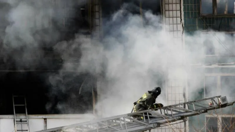 Две женщины погибли при пожаре в Дмитровском районе
