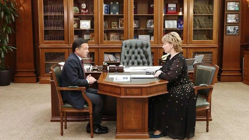 Путепровод, благоустройство, школы. Глава Электростали рассказала губернатору о развитии округа