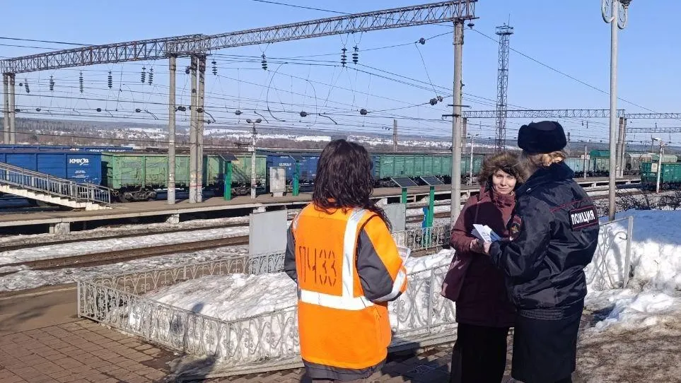 ЛОП на станции Кашира