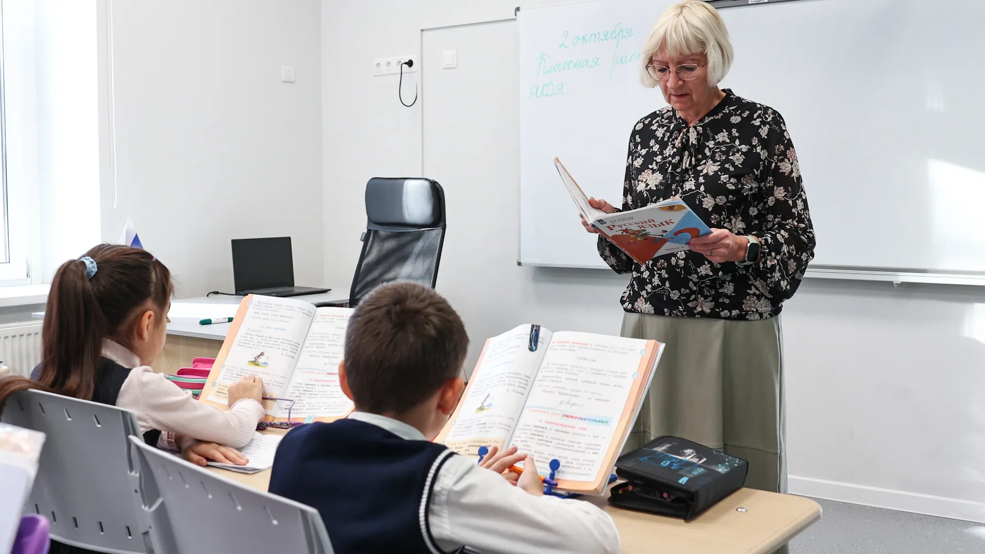 В Химках по президентской программе модернизировали одну из старейших в городе школ