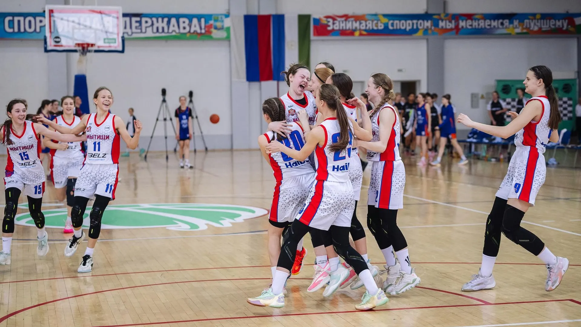 Подмосковные спортсменки стали призерами Всероссийских соревнований по баскетболу