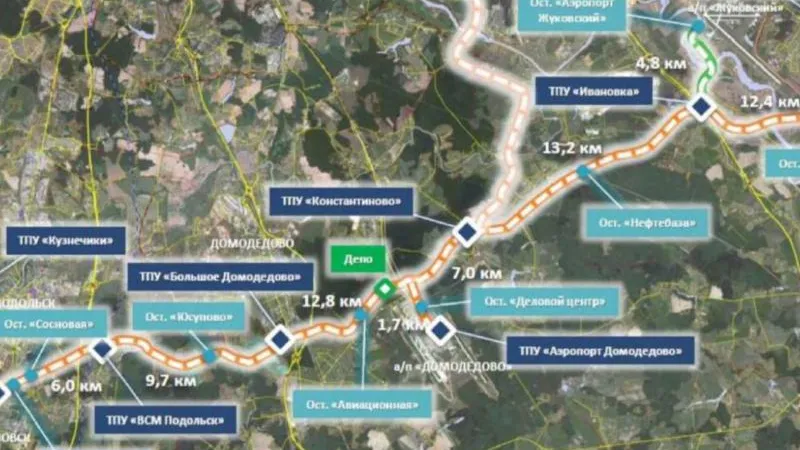 Строительство ЛРТ в Подмосковье стартует в 2017 году