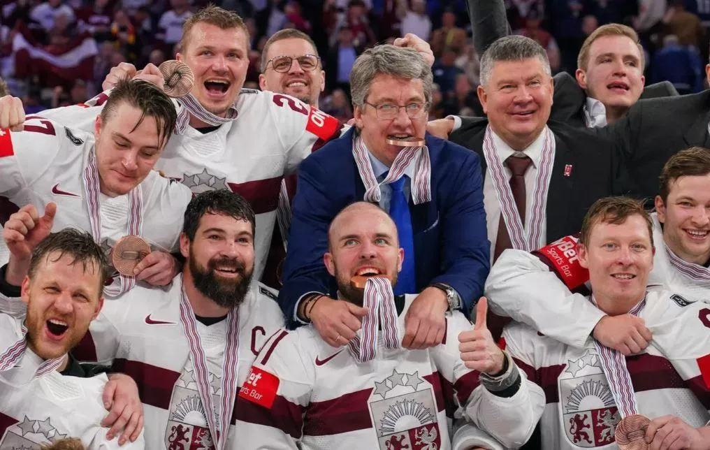 Сборная Латвии / © iihf.com