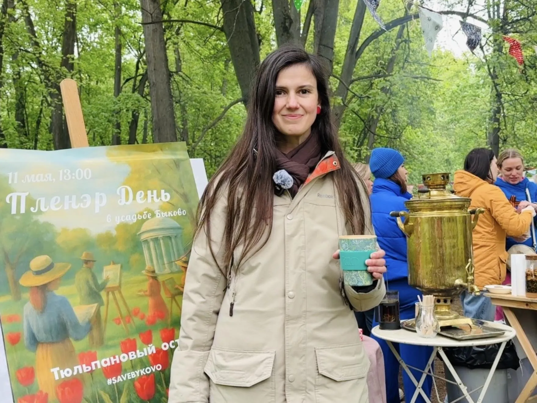 Волонтер движения «SaveBykovo» Бринда Пулариани.&nbsp;Фото: Ольга Стаферова