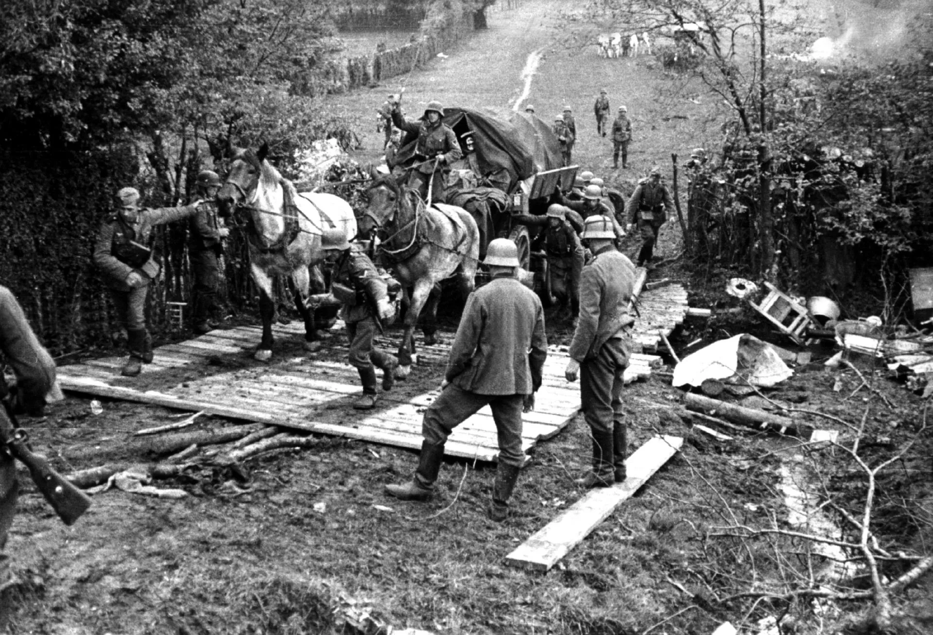 Оккупация Бельгии немецкими войсками, 1940 год