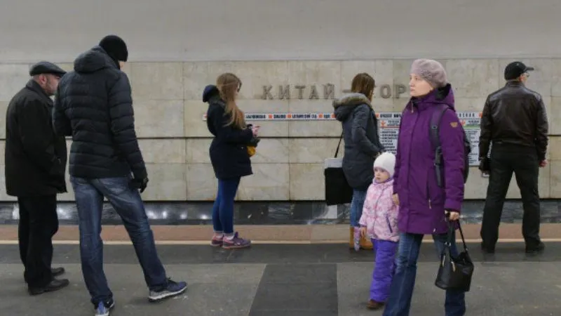 На «оранжевой» ветке метро Москвы станции будут объявлять на английском