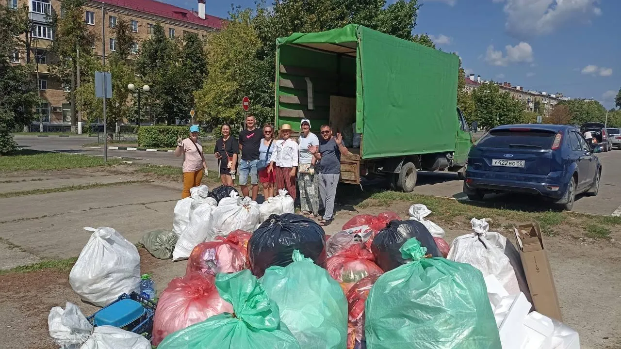 Экологическая акция «РазДельный Сбор» прошла в Электростали