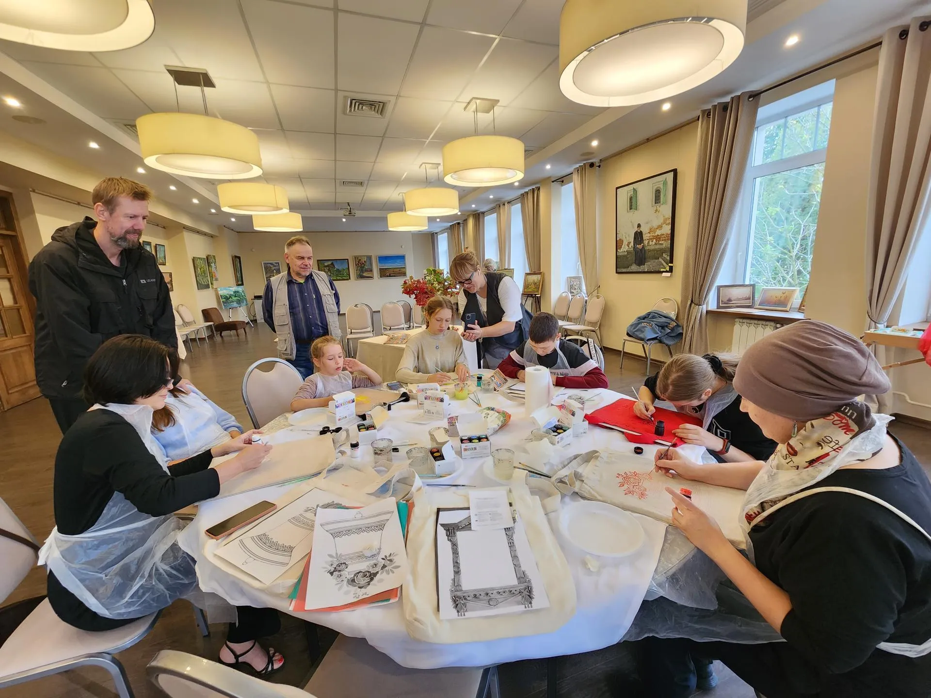 Хавива Фонина / Мастер-класс по росписи тканевых сумок