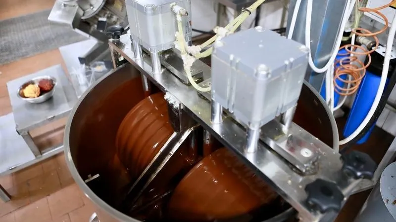 Шестьсот тонн шоколада в месяц производит фабрика в Солнечногорске