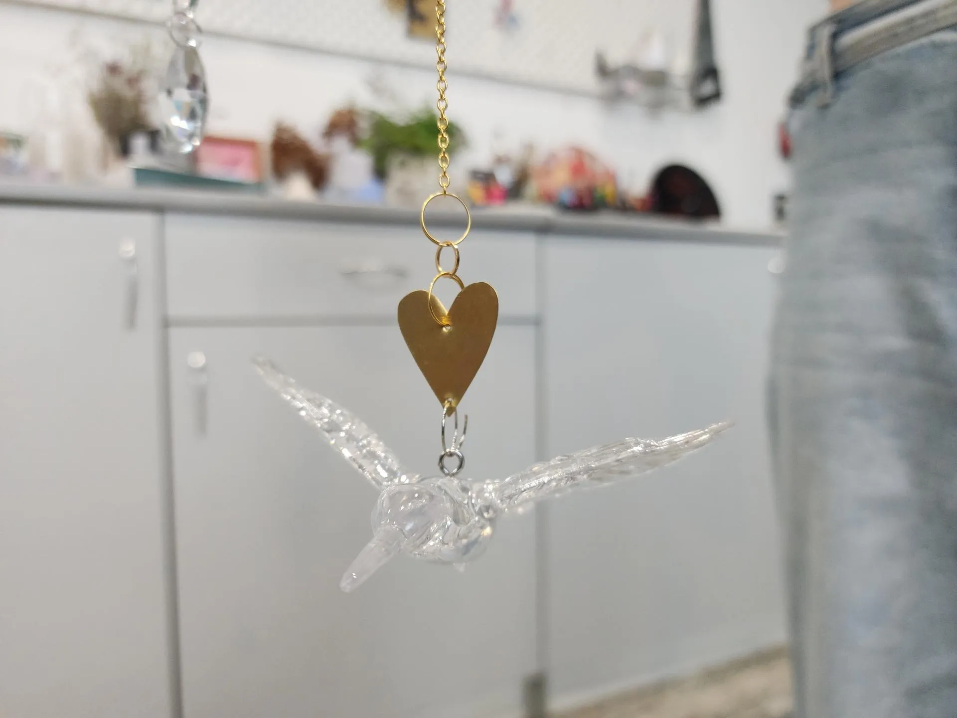 Птица, которую сделала участница мастер-класса в Черноголовке. Фото: Иван Петрушин&nbsp;