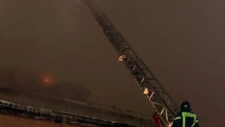 Пожар в Беседах. Фото: МЧС