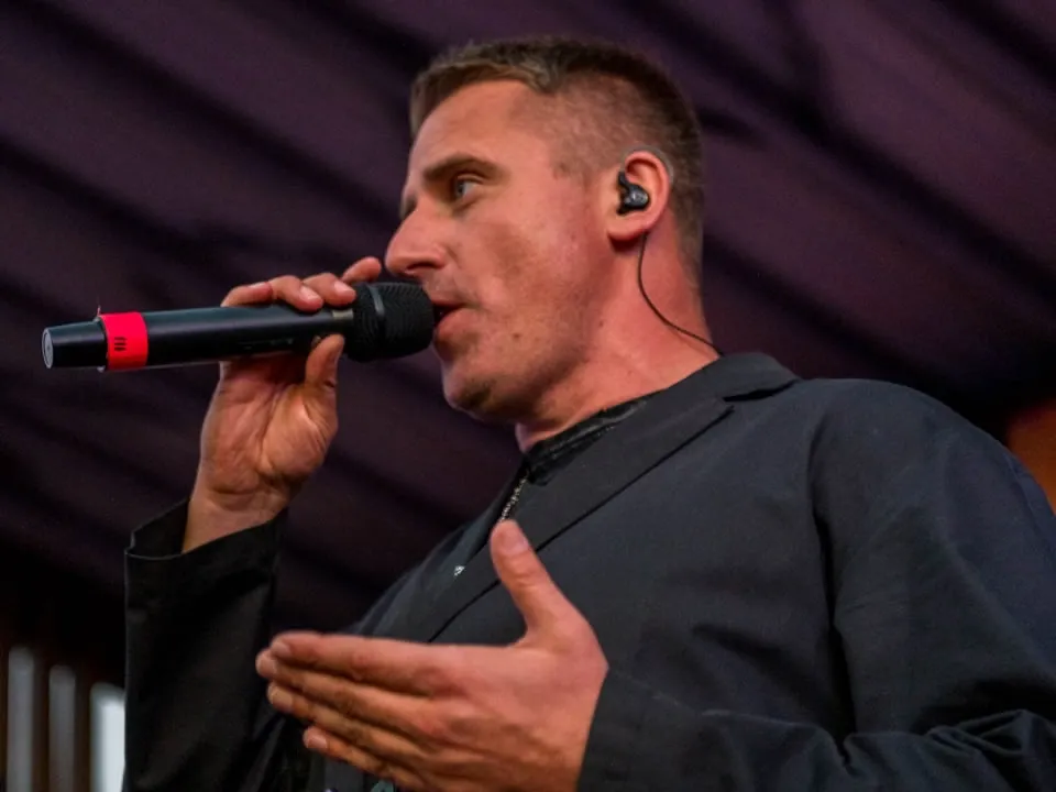 Фото: Александр Гуляев. На фото: лидер группы «Ярилов Зной» Александр Щербаков