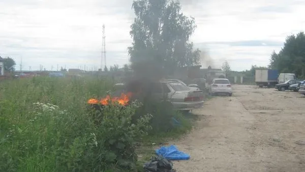 Сожженные покрышки в Дмитровском районе обошлись в 30 тыс