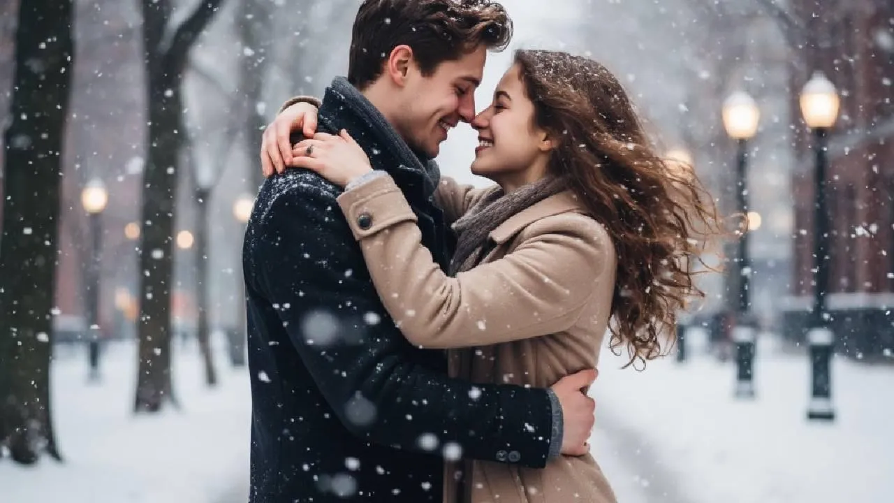 «Танец, который изменил настроение города»: влюбленная пара восхитила жителей Одинцово внезапным вальсом на снегу