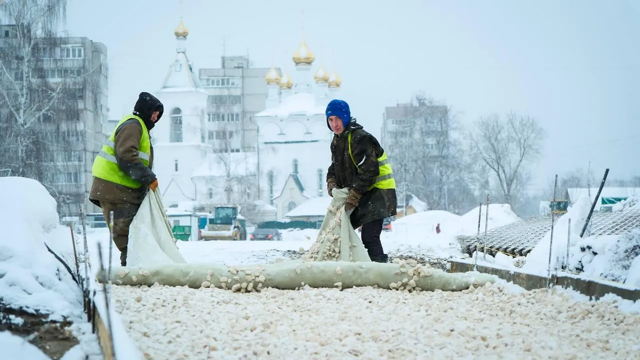 В Павловском Посаде на месте ДК имени Потапова строят парк