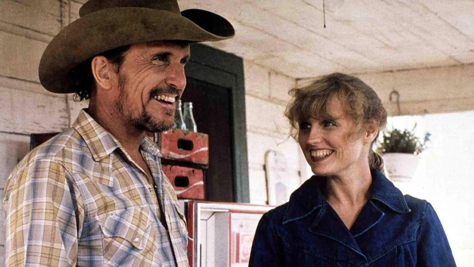 Роберт Дюваль и Тесс Харпер, х/ф «Нежное милосердие», 1983 год. imago stock&people