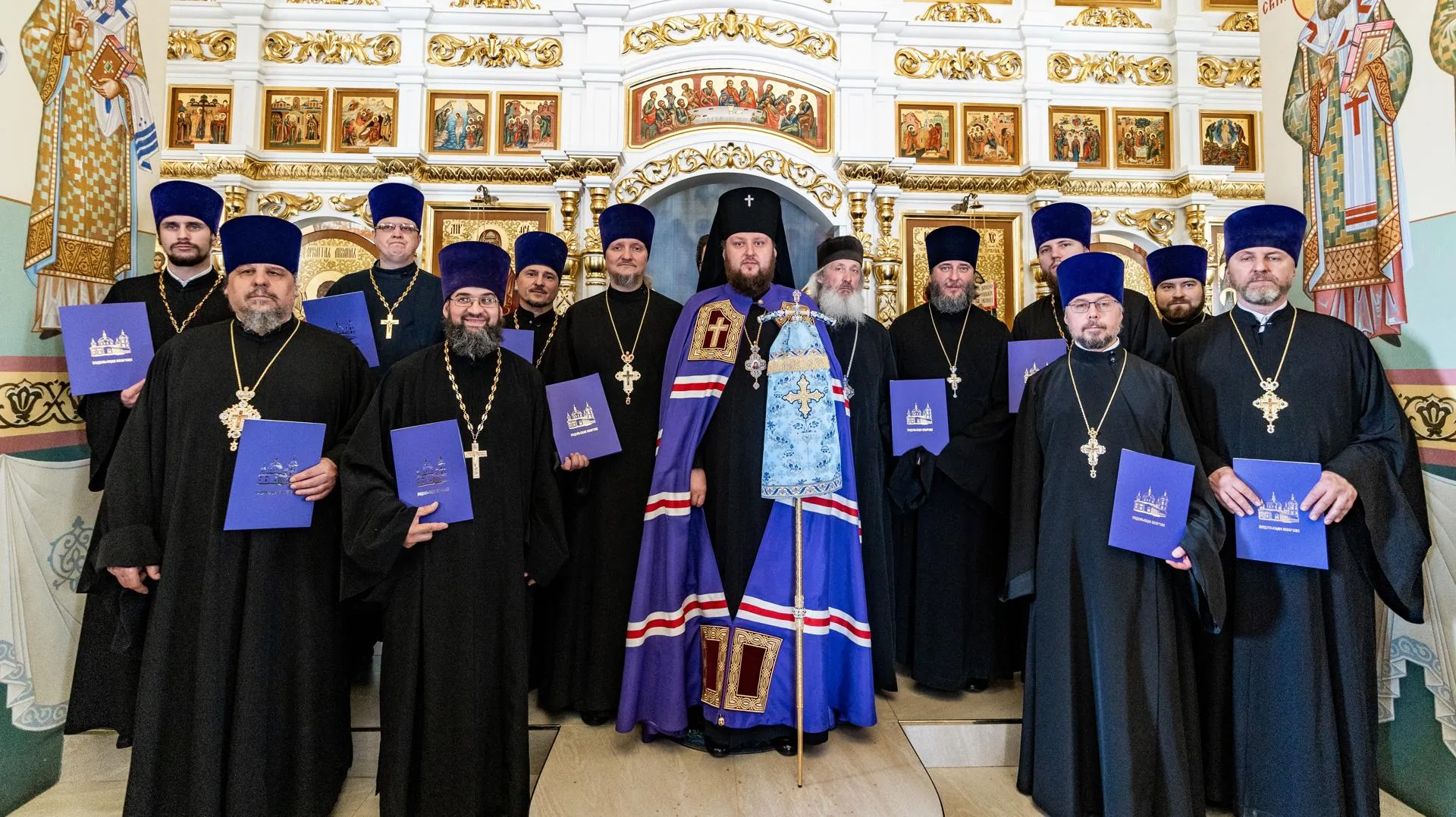 Иерей Дионисий Золотухин (второй в верхнем ряду). Пресс-служба Видновского благочиния Подольской епархии