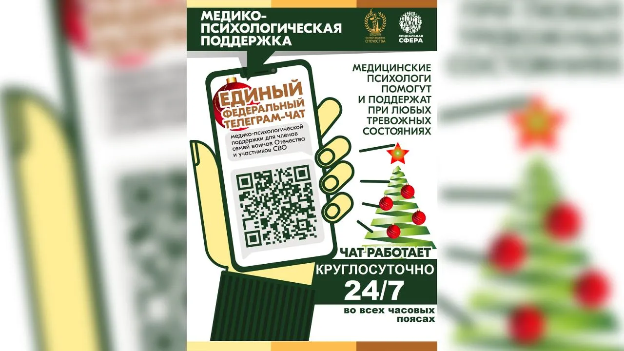 В Комитете семей воинов Отечества напомнили о чате медико-психологической поддержки