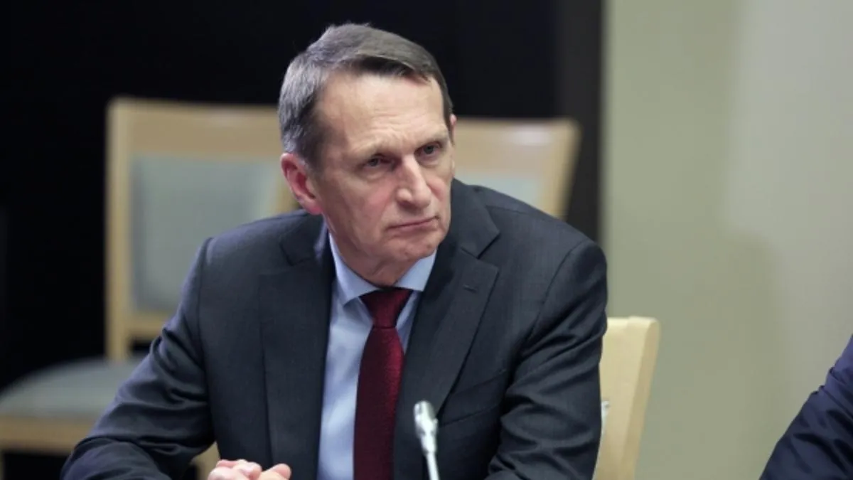 Нарышкин заявил о том, что планы Запада о недопущении победы России не будут реализованы